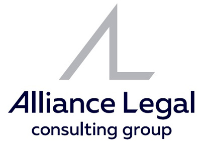 Логотип «Альянс Лигал» (logo «Alliance Legal»).
