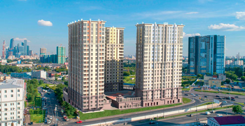 Жилой комплекс на северо-западе Москвы «BIG TIME».